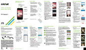 Zte Overture 2 Quick Start Manual