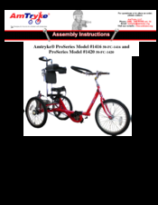 AmTryke 50-FC-1416 Assembly Instruction Manual