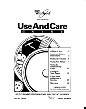 Whirlpool RS696PXB Use And Care Manual