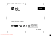 LG DVX452 Manual