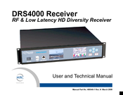 MRC DRS4000 User And Technical Manual