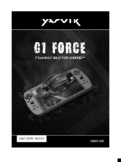 Yarvik G1 FORCE Factory Reset