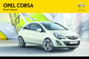 Opel 2011 Corsa Owner's Manual