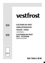 Vestfrost WAI 73664-2 M NF User Manual