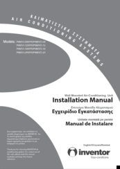 INVENTOR P6MVI-18WFR Installation Manual