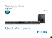 Philips HTL2163B/05 Quick Start Manual