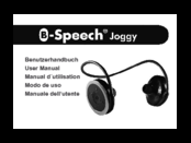 B-Speech Joggy User Manual