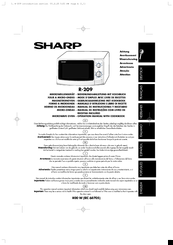 Sharp R-209 Operation Manual With Cookbook