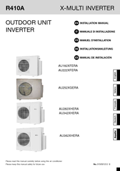 Haier AU182XFERA Installation Manual