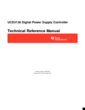Texas Instruments UCD3138 Technical Reference Manual