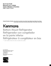 Kenmore 596.4679452 Use & Care Manual