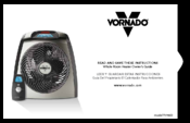 Vornado TVH600 Owner's Manual