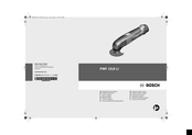 Bosch PMF 10,8 LI Original Instructions Manual