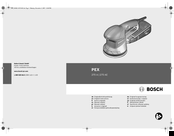 Bosch PEX 270 AE Manuals | ManualsLib