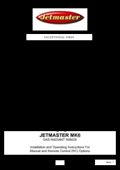 Jetmaster MK6 Installation And Operating Instructions For Manual And Remote Control Options