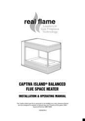 Real Flame Captiva Island Installation And Operation Manual