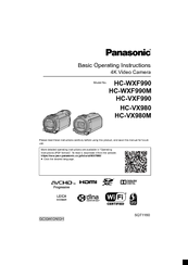 Panasonic HC-VX980M Manuals | ManualsLib