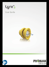 Phonak LYRIC3 User Manual