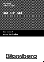 Blomberg BGR 24100SS User Manual