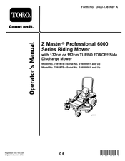 Toro Z Master 74919TE Operator's Manual