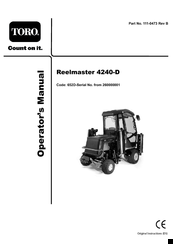 Toro 652D Operator's Manual