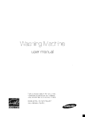 Samsung WA56Hg000A series User Manual