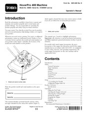 Toro Greensmaster 2600 Operator's Manual