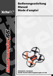 XciteRC 56 XS ROCKET 3D Manual