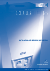 Halstead CLUB HE 18 Installation And Servicing Instructions