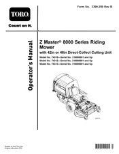 Toro 74313 Operator's Manual