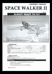 Seagull Space Walker II Assembly Manual