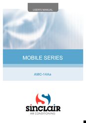 Sinclair AMC-14Aa MOBILE SERIES User Manual