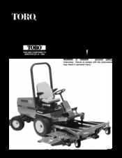 Toro 30243 Groundsmaster 223D Operator's Manual