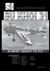 Ripmax SU KHOI31 Instruction Manual Book