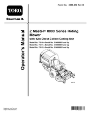 Toro Z MASTER 74311 Operator's Manual