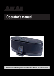 Akai ASB70I Operator's Manual