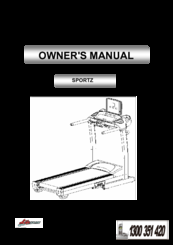 LifeSpan SPORTZ Owner's Manual