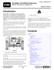 Toro SnowMax 724 ZXR Operator's Manual