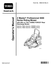 Toro 74942 Operator's Manual