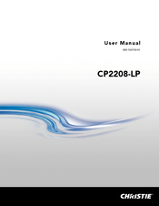Christie CP2208-LP User Manual
