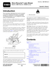 Toro Recycler 20958 Operator's Manual