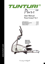 Tunturi Pure Cross F 6.1 User Manual