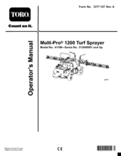 Toro 41199 Operator's Manual