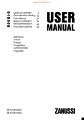 Zanussi ZFX31401WA User Manual