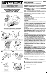 Black & Decker 7698 Instruction Manual