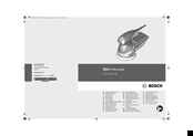 Bosch GEX 125-1 A Original Instructions Manual