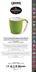 gear4 espresso Quick Start Manual
