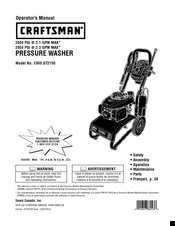 Craftsman C950.672150 Operator's Manual