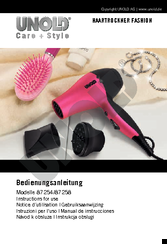 unold 87254 Instructions For Use Manual