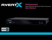 avertX ProConnect User Manual